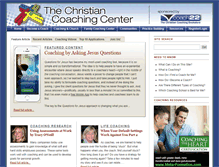 Tablet Screenshot of christiancoachingcenter.org